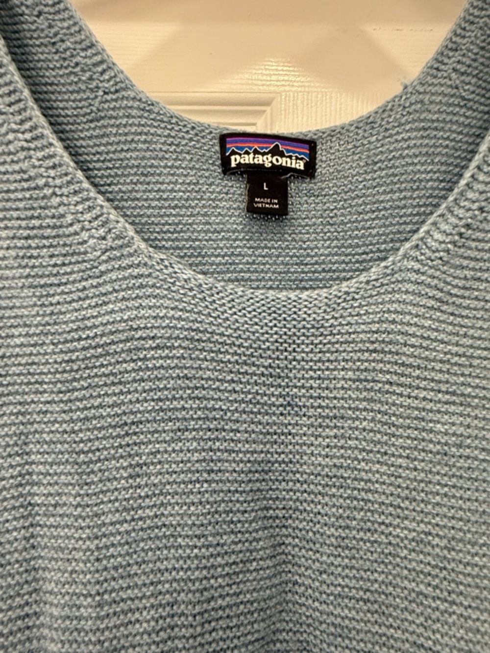 Patagonia Women's Dusty Blue Knit Tank - Picture 2 of 2